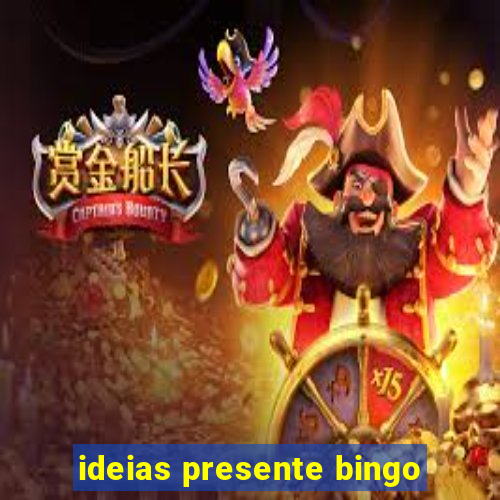 ideias presente bingo